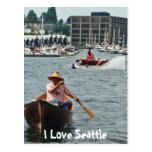 Boating on Lake Union Postcards