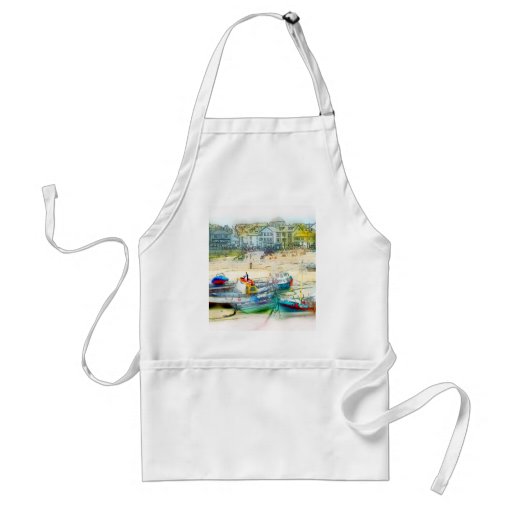 BOATS AS A PAINTING APRONS