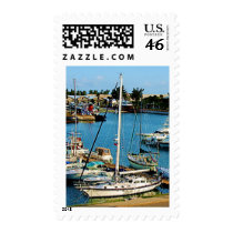 Boats at King's Wharf, Bermuda Postage
