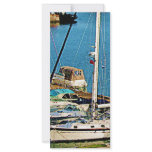 Boats at King's Wharf, Bermuda rack cards