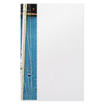 Boats at King's Wharf, Bermuda Stationery Paper