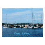 Boats at Newport RI Card