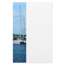 Boats at Newport RI Customized Stationery