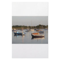 Boats at Renville stationery