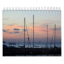 Boats at the dock calender