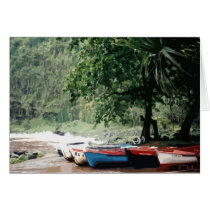 Boats at The Reunion island cards by nefera Boats at The Reunion island cards