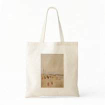 Boats by James Abbott McNeill Whistler Canvas Bags