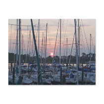 Boats in New Bern Postcard
