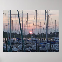 Boats in New Bern Print