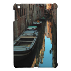 Boats on Canal Water Venice Italy Buildings iPad Mini Case