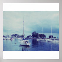 Boats on Lake Michigan posters