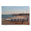 Boats on shore posters