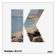 Boats on the Beach at Etretat - Claude Monet Wall Decor