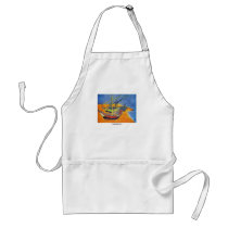 Boats on the Beach by Vincent van Gogh aprons by Ladiebug Boats on the Beach by Vincent van Gogh aprons