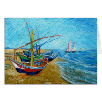Boats on the Beach cards