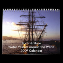 Boats & Ships 2009 Calendar