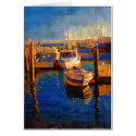 Boats, Sunset, Morro Bay, California cards
