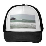 Boats Water Pier Ocean Hat