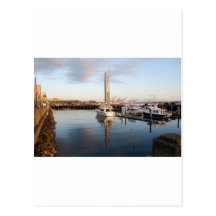 BoatsPier041609 Post Card