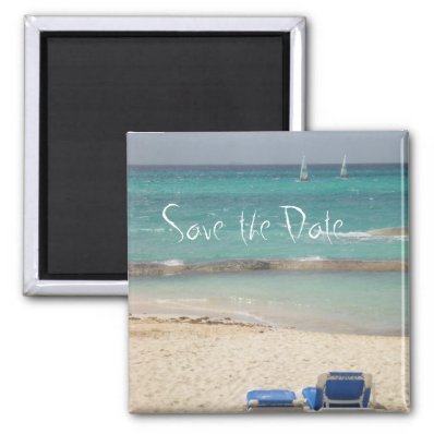 boatsretouched, Save the Date Refrigerator Magnet