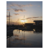 BoatsSunset041609 Personalized Flyer