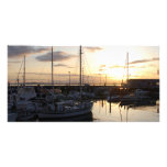 BoatsSunset041609a Photo Cards