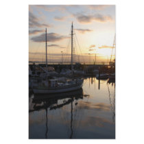 BoatsSunset041609b Stationery Design
