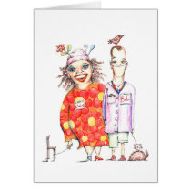 Bob and Claire de Lune greeting card cards