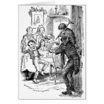 Bob and Tiny Tim Greeting Card