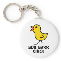 Bob Barr Chick Keychain