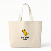 Bob Barr Chick Tote Bag by chicktshirts8 Bob Barr Chick Tote Bag
