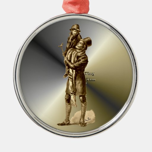 bob cratchit and tiny tim christmas carol metal ornament bob cratchit and tiny tim christmas carol metal ornament