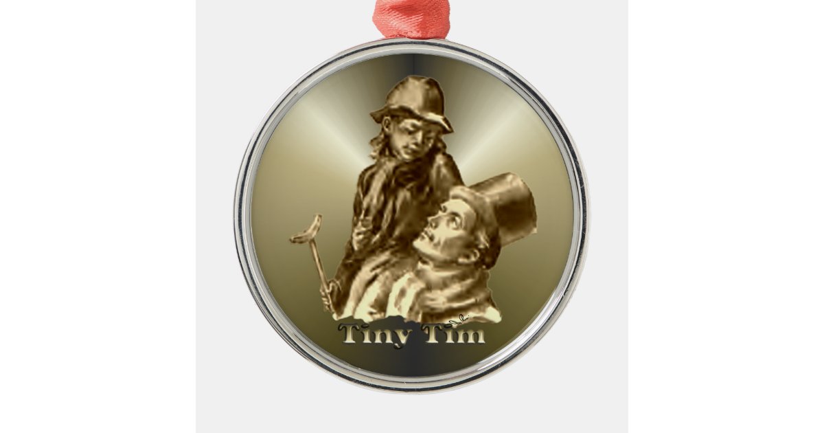 bob cratchit and tiny tim christmas carol metal ornament bob cratchit and tiny tim christmas carol metal ornament