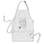 Bob Dobbs Skull Apron