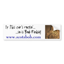 Bob Findlay Bumper Sticker bumper stickers
