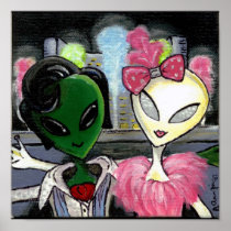 Bob & Jane Invade Paris 12x12 Print