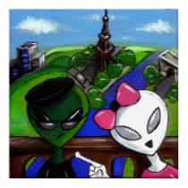 Bob & Jane Invade Paris posters