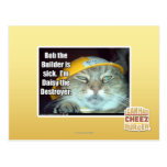 Bob the Builder is sick Postcards