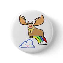 bob the incredible flying moose buttons