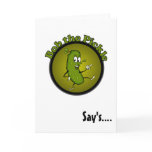 Bob the Pickle Card