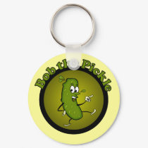 Bob the Pickle Keychain by stanmc Bob the Pickle Keychain