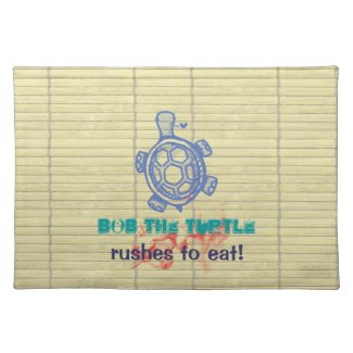 Bob the Turtle Placemats