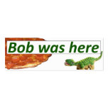 Bob was here - Pizza card Business Card