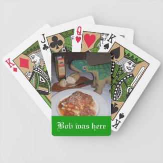 Bob the Pleo playing cards