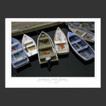 Bobbing Row Boats Print posters
