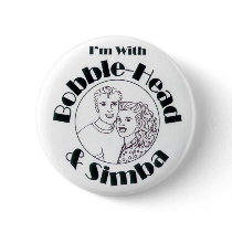 Bobble-Head and Simba Fan Club buttons
