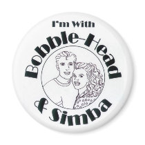 Bobble-Head and Simba Fan Club magnets