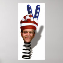 Bobblehead Bush Posters