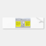 Bobby and Daddy - romantic advice Bumper Sticker
