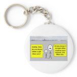 Bobby and Daddy - romantic advice Keychains